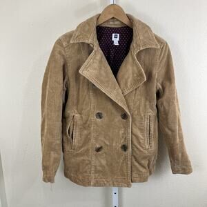 Gap Vintage Corduroy Peacoat Womens Size S Small